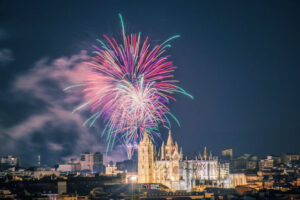 Cancelados los fuegos artificiales de San Juan en León por el peligro de incendios
