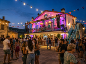 Recrean la Casita de Bad Bunny en Lugán para sus fiestas