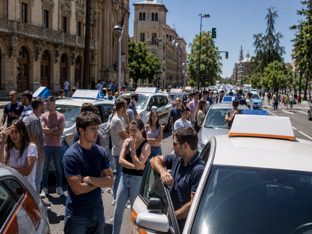 Autoescuelas de León convocan marcha el 30 de julio por la escasez de examinadores en León