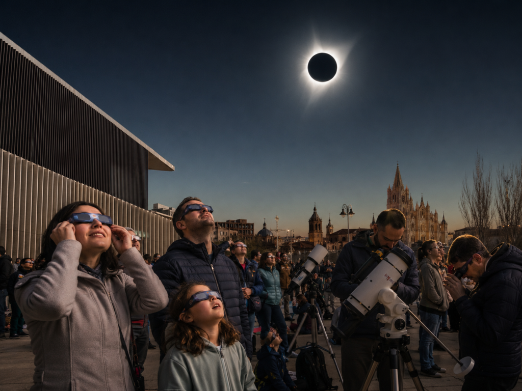 León se prepara para un eclipse solar total con evento de la ESA